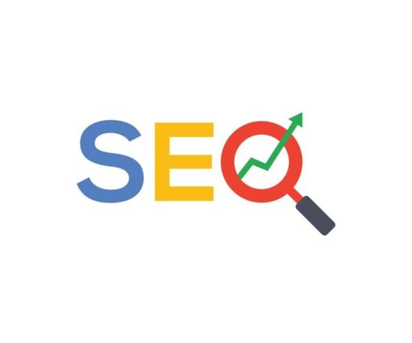 seo-search-engine-optimization-minimal-flat-logo-seo-logo-with-magnifying-glass-and-arrow-vector